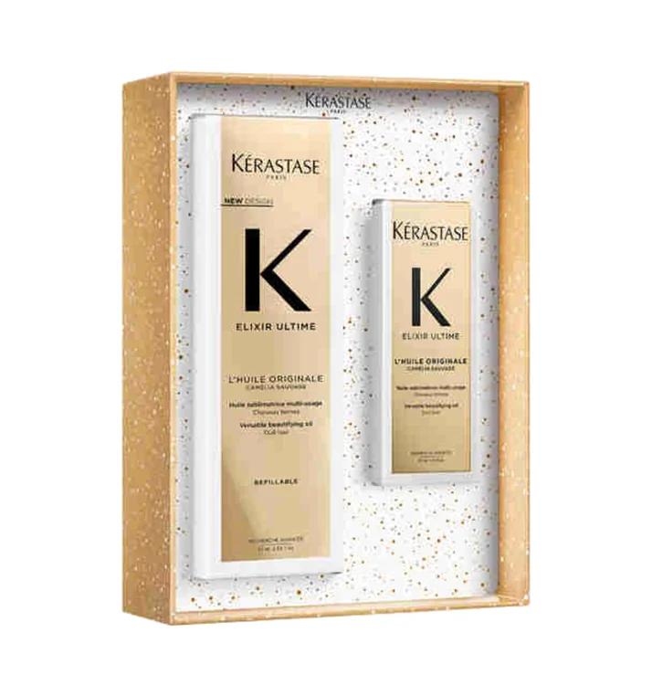 Kérastase Elixir Ultime Duo Holiday Set hajápoló olajokkal