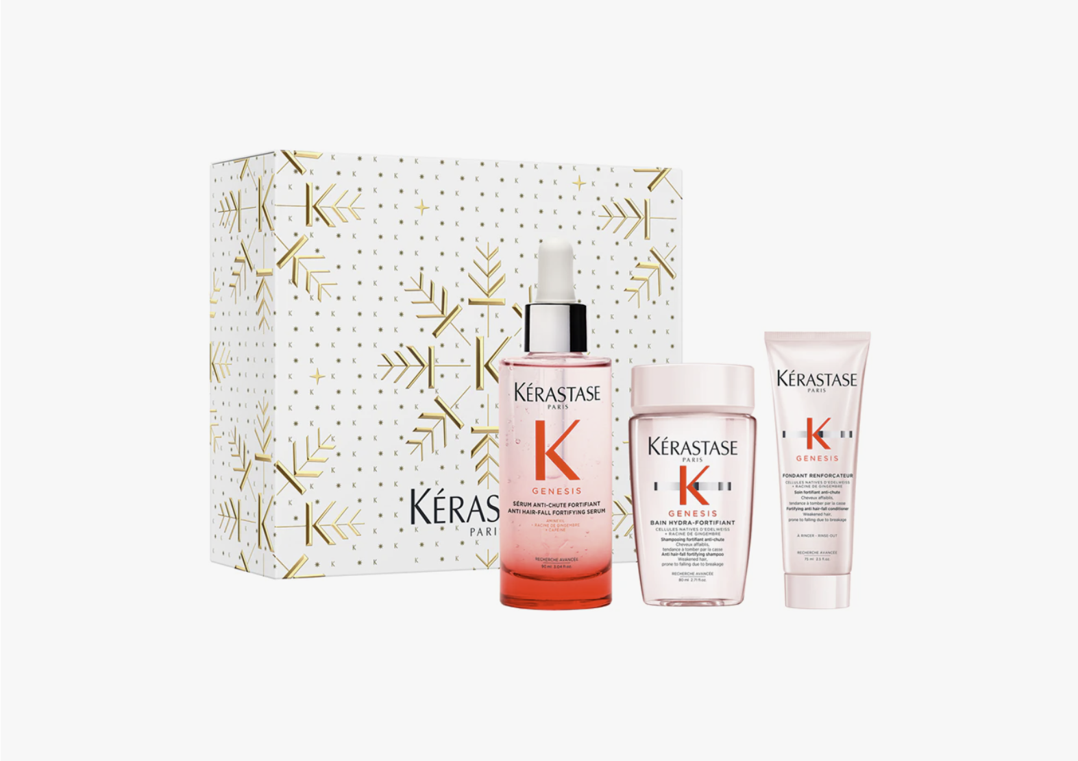 Kérastase Genesis – erősítő hajápoló ajándékszett hajhullásra hajlamos hajra / 80ml , 75ml , 90ml /